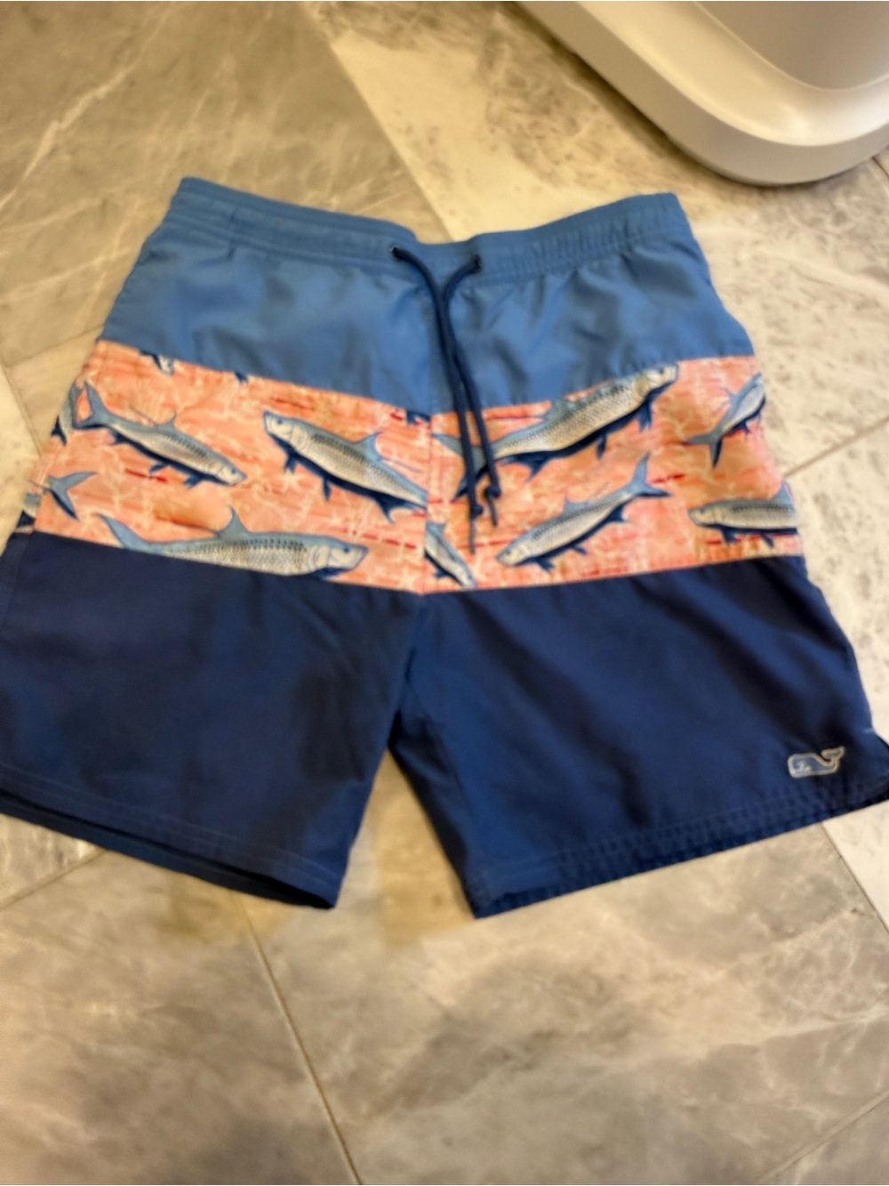 Vineyard Vines Light Blue Swim Trunks